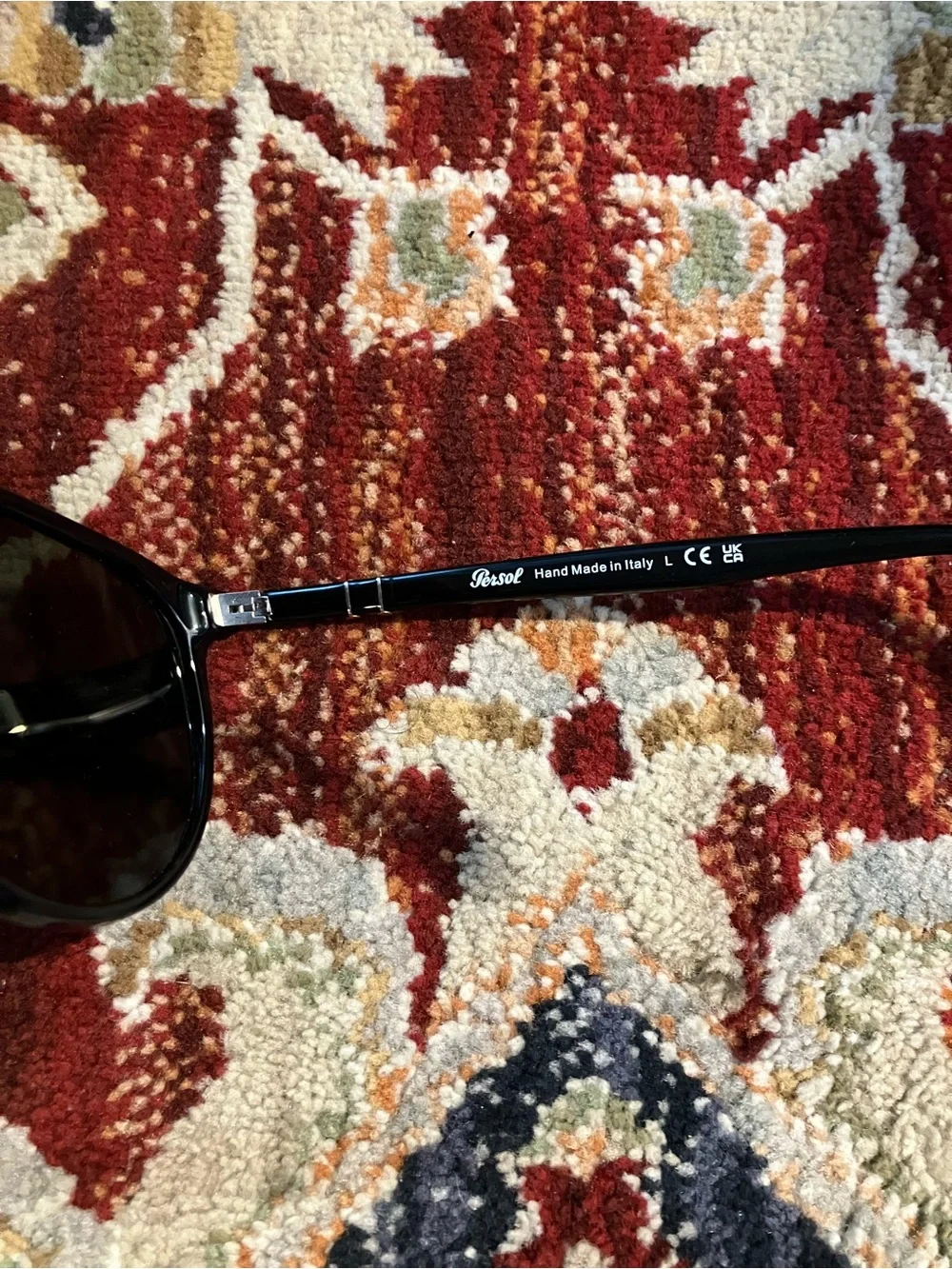 Persol 3301-S Sunglasses Black Unisex - Picture 6 of 8
